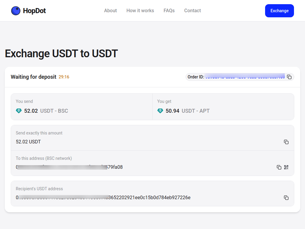 Cryptocurrency Exchange Platform screenshot 3