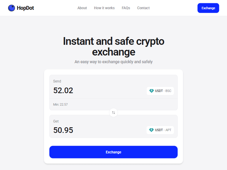 Cryptocurrency Exchange Platform